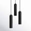 Luminaire suspendu cylindrique à 3 lumières Halle-1151344155