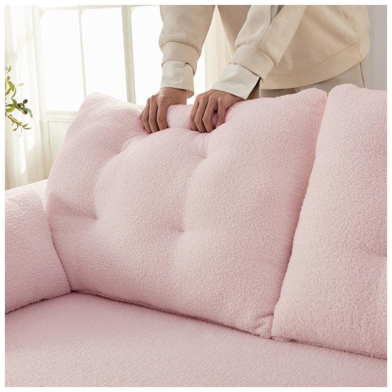Canapé-lit pliant rembourré de mousse 3 en 1 l 78,7 po x P 43,3 po x H 23 po Lazy Sofa