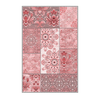 Premium Hall Carpet, 100% Polyester, 39.4 x 59.1 inches | 8 mm Pile Height, 650 g/m² | Antibacterial, Non-Slip PVC Felt Dot Underside, Machine Washable | 3D Digital Print, Durable & Stylish for Home Decor