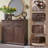 Farmhouse Laundry Basket Cabinet-1091809262
