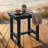  Outdoor All Weather Patio HDPE Side Table, Little Stool-1921709564