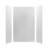 60" W 96" H Three Wall Composite Shower Wall Panel Surround - Seamless 60" Back Wall-110974469
