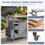 Chariot de cuisine pour l'extérieur 54,33 "Farmhouse-402076279