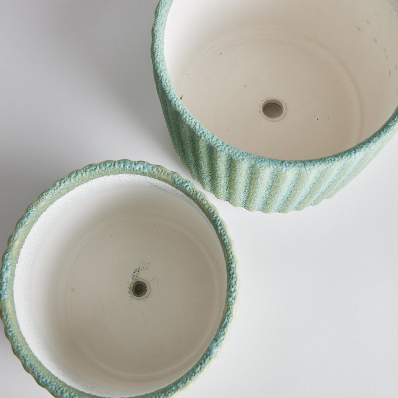 Serpentine Handmade Ceramic Planter