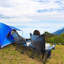 Chaise de camping inclinable