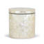 White Agate Bathroom Storage Container