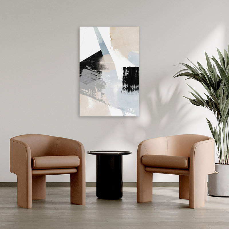 Nouveau départ 1 - Art abstrait, H 36 po x l 24 po