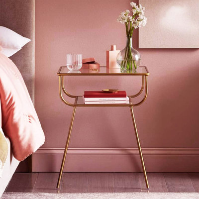 Noah-Reevie 19'' W Metal Nightstand