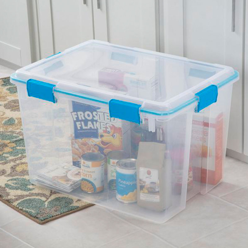 Bac de rangement en plastique Sterilite
