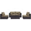 Ensemble de mobilier d'extérieur en rotin 5 pièces Modway Convene-687209964