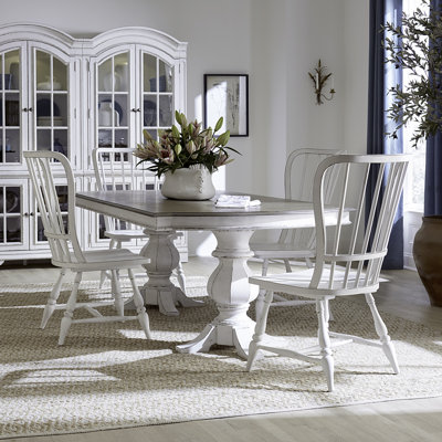 Colchester 4 Person Double Pedestal Dining Table