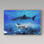 «Swim with Tiger Shark», art sur toile-31980634