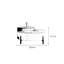Table basse ronde en pierre micro-cristalline