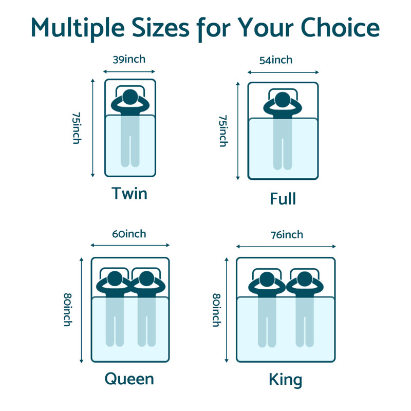 10"12"14" Medium Firm Hybrid Pocket Spring Mattresses In a Box, Queen, 10"