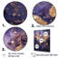 «Ethereal Lavender World Map I», reproduction sur toile-866145820-866145821