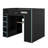 Full Size Wood Loft Bed With Desk,Wardrobe,Ample Storage Space And RGB LED Light-117530355