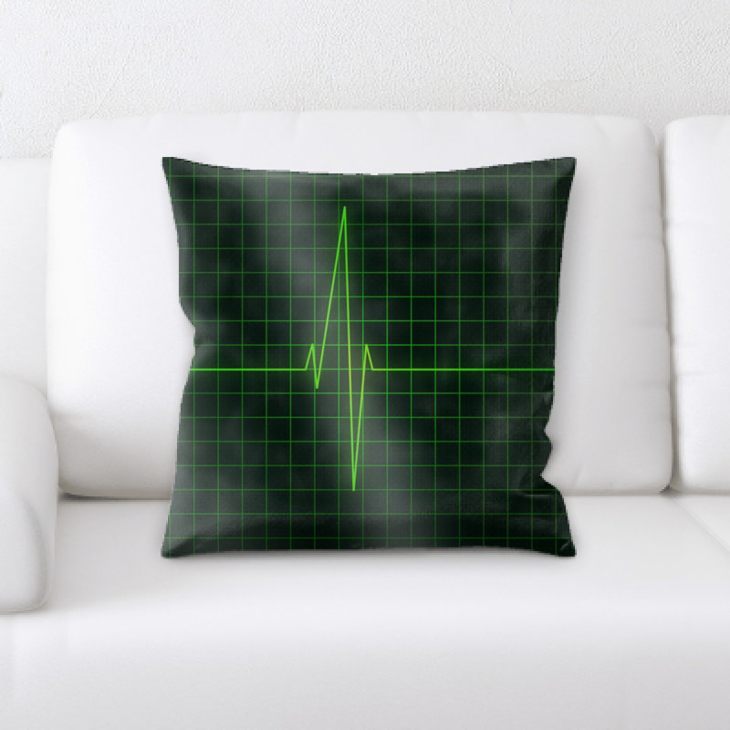 Coussin electrocardiogram