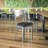 Elkton Slat Back Metal Restaurant Chair-262564114