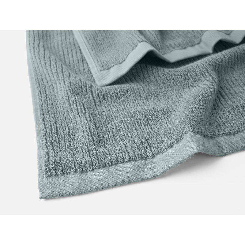 Temescal 100% Cotton Plush Ribbed Bath Sheet, Lagoon