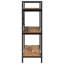 100cm W Steel Etagere Bookcase-530705020-530705021