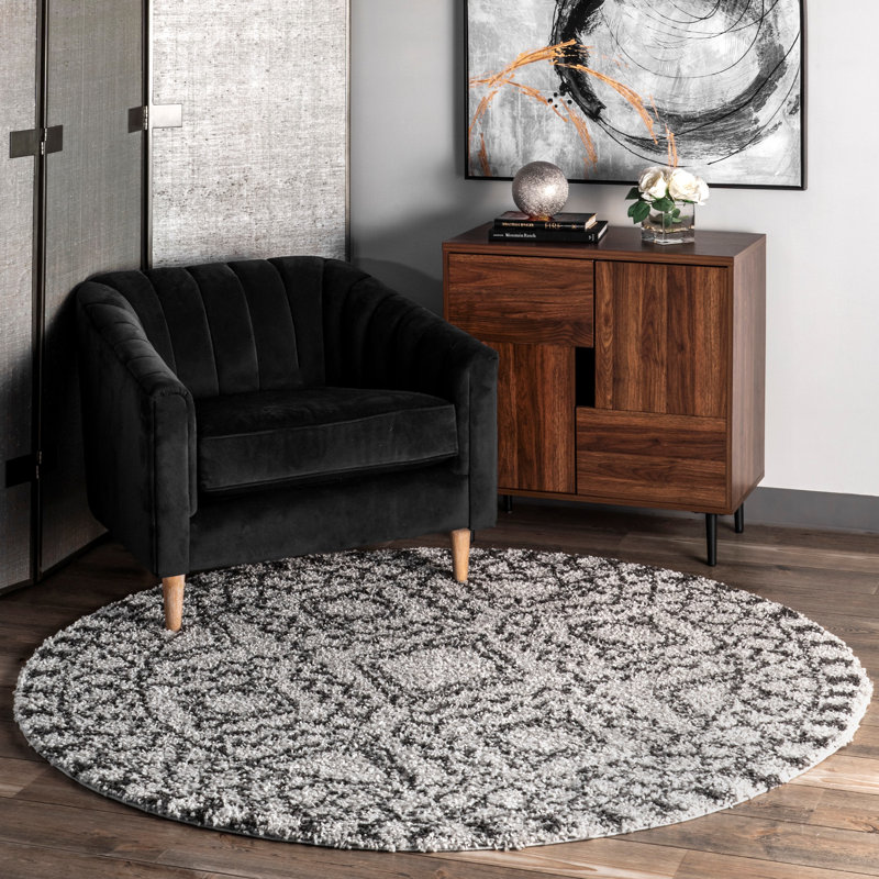 Crowne Indoor Rug, Round 6'