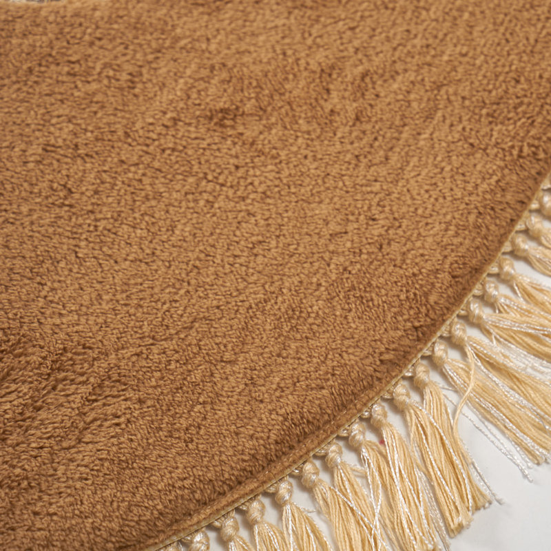Ensemble de tapis de bain 3 pièces Boettcher, Brun clair