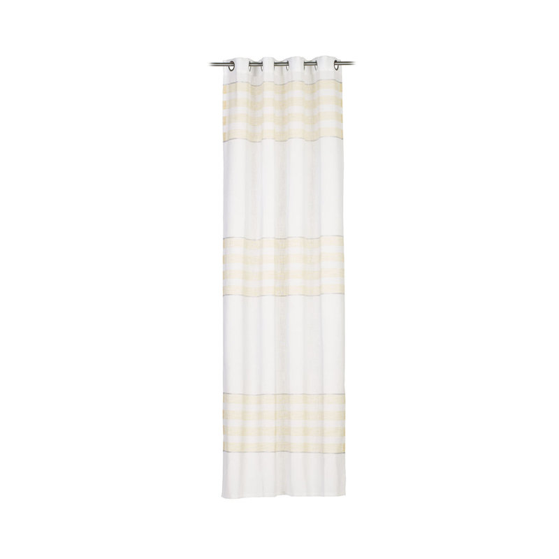 Shonto Semi Sheer Curtain, Mustard