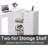 Durvish Foldable and Modular L-Shaped Writing Desk-526532437