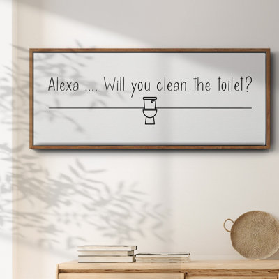 Alexa ... - Toile encadrée