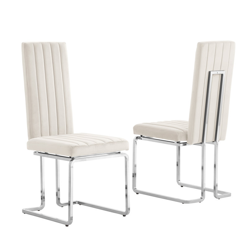 Ensemble repas 5 ou 7 pièces Ziona, 7, Crème / argenté, Argent argent