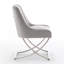 Chaise d'appoint rembourrée en velours Elian-101444837-122883345