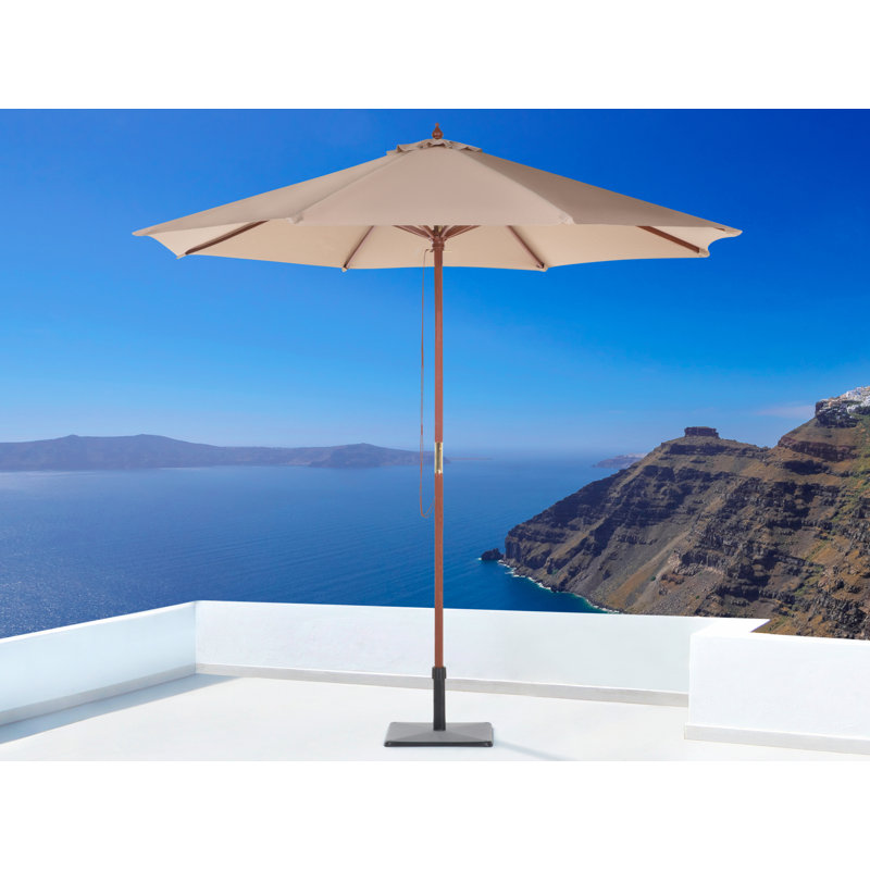 Amplas 270cm Market Parasol, Mocha