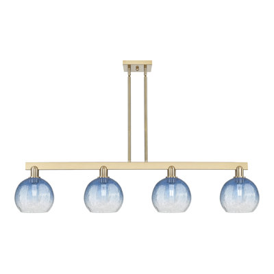 Brookhaven Globe 4 Light Stem Hung Island Light