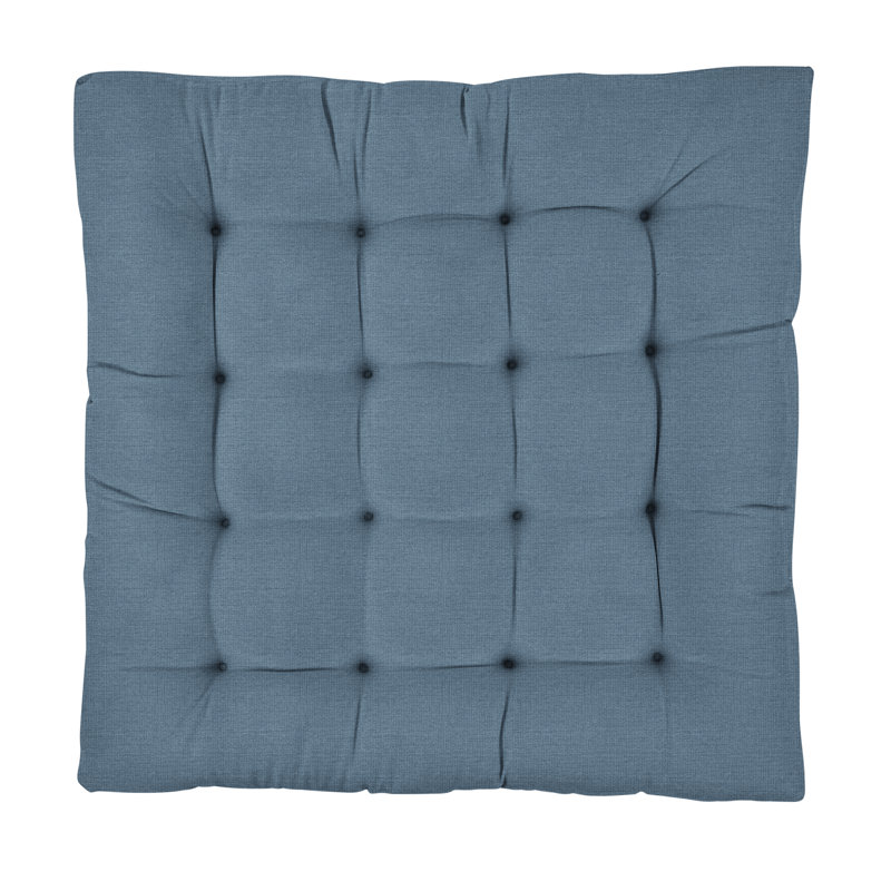 Antoni Sunbrella® Floor Square Indoor/Outdoor Pillow Cover & Insert, Blue