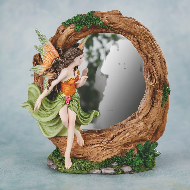 9.5"H Fairy Mirror