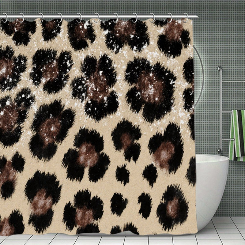 Rideaux de douche Leopard