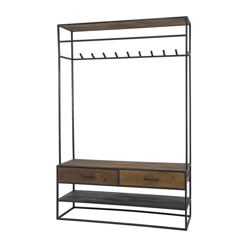 Rue Hall Tree 120cm Wide with Bench