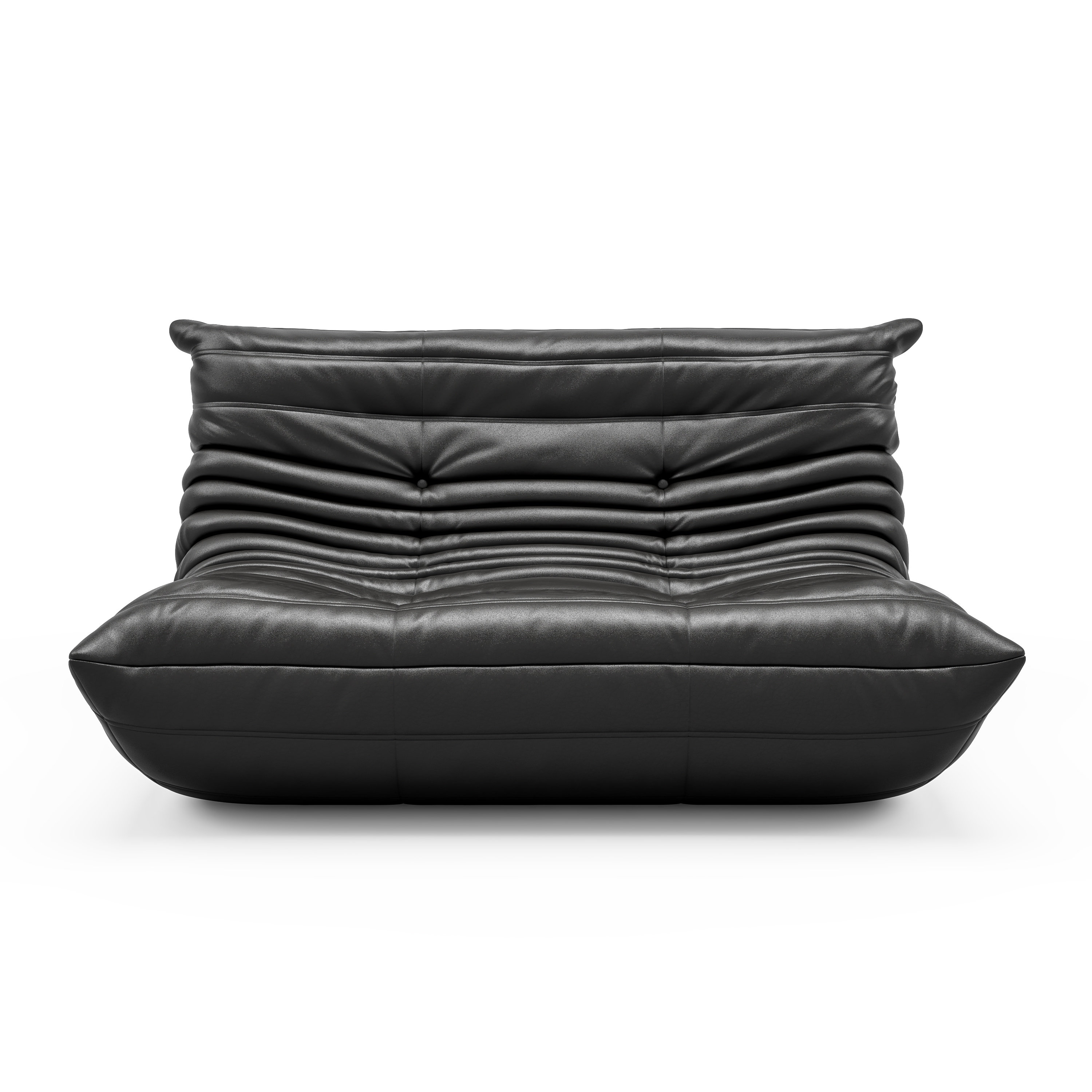 Trule Armless Large Faux Leather 2-Seat Bean Bag Sofa & Reviews | Wayfair