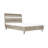Lit plateforme en bois d'acacia deux tons-70770780