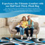 Tapis gris / turquoise à motif abstrait Mccampbell-34073181