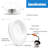 7.3'' 15 Watt Dimmable Air-Tight IC Rated LED Retrofit Recessed Lighting Kit