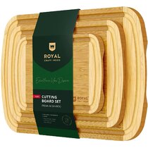 Vogue Small Rectangular Wooden Chopping Board - C461 - Buy Online at Nisbets