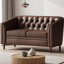 Tahisa 55.5'' Contemporary  Fabric Upholstered Loveseat -1121136567