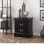 Table de chevet Philippe au fini noir pour chambre à coucher et salon-1355293981