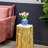 Tree Trunk Stool, Distressed Accent Side Table