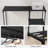 Lynee 48.8'' Metal Clothing Rack