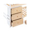 Lit superposé simple 6 tiroirs Gustaaf par Harriet Bee-683823449
