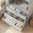 Freestanding Small 24" Closet System With 3 Wood Drawers-192399611-176460676