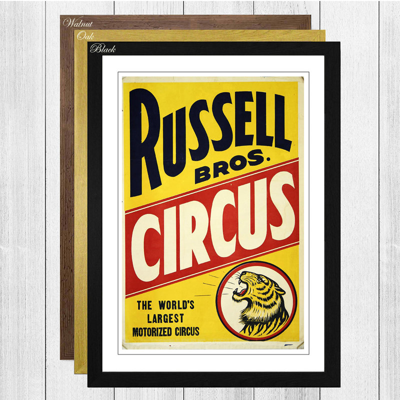 Single Picture Frame Print, Black