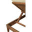 Chaise longue d'extérieur rembourrée en tissu Mirella-1626662750